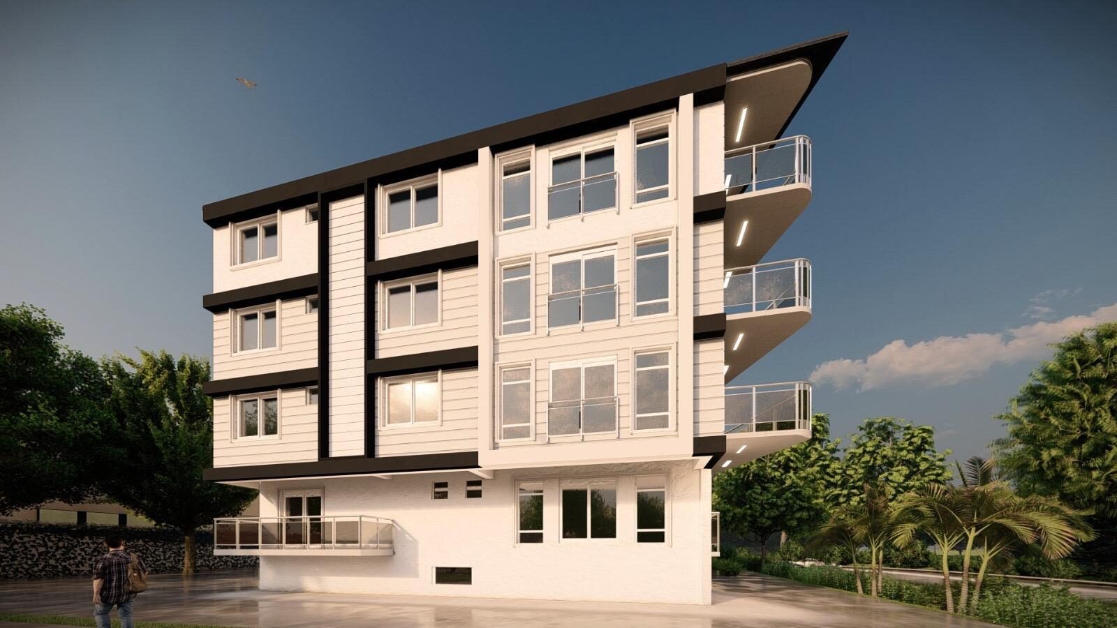 Atça tamamlanan proje dış görünüm